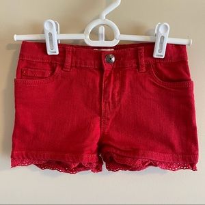 Oshkosh B’gosh red shorts